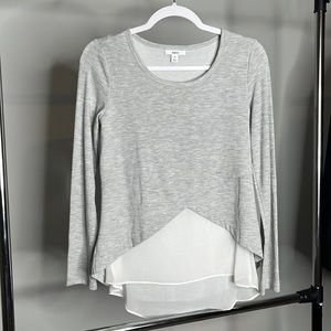 Womens gray sweater